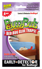 BuggyBeds Dorm Bed Bug Glue Traps