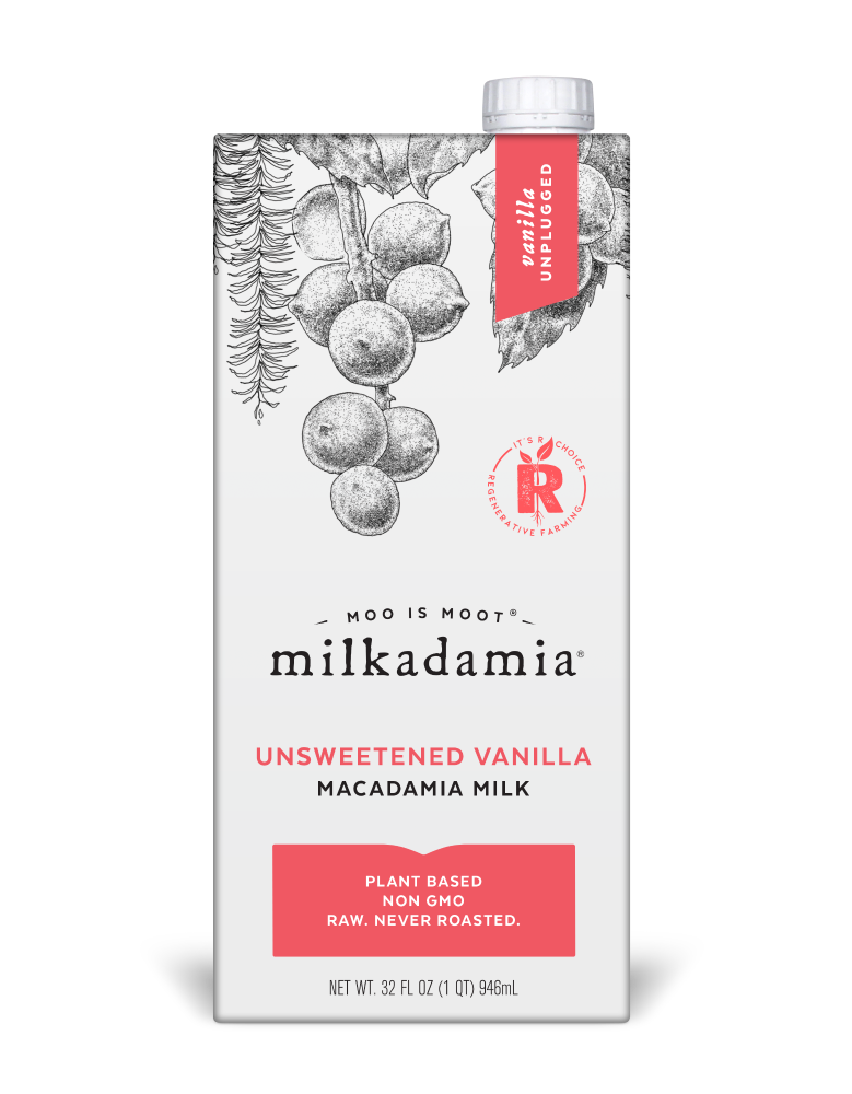 Milkadamia Unsweetened Vanilla Macadamia Milk