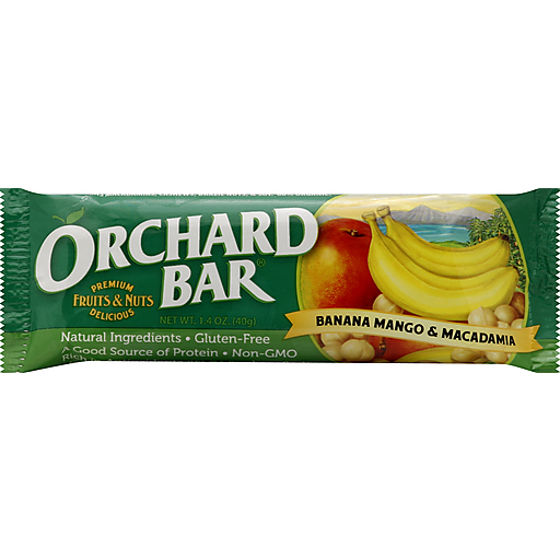 Orchard Bar Fruit & Nut Banana Mango & Macadamia