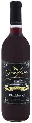 Grafton Winery Blackberry Grape Wine - 750 Ml