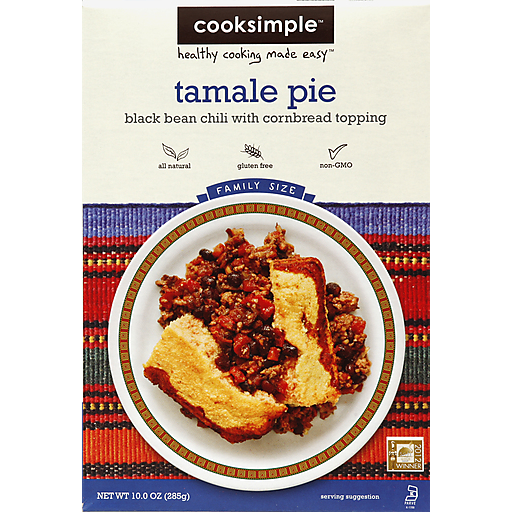 Cooksimple Tamale Pie, Family Size 10 Oz