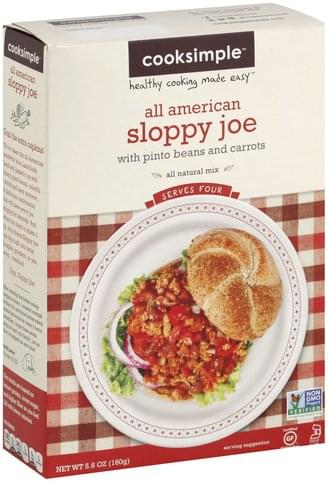 Cooksimple All American Sloppy Joe Mix