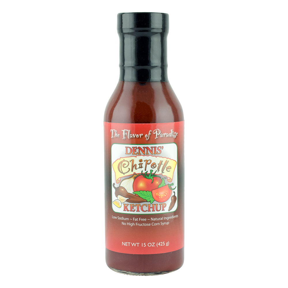 Dennis' Chipotle Ketchup 15 Oz Bottle *fl Dc Only