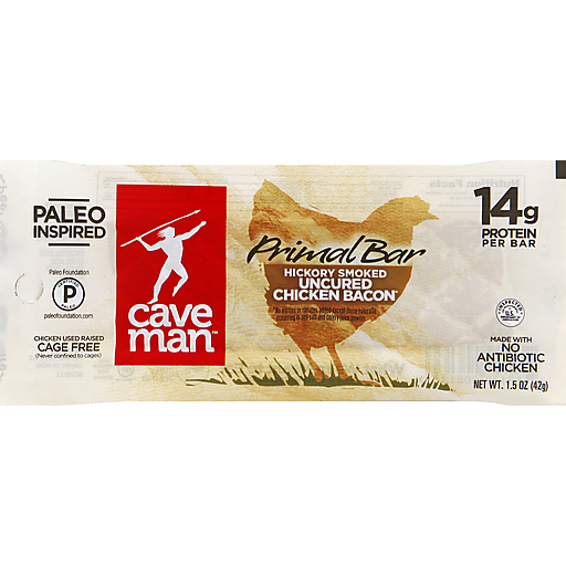 Caveman Primal Bar Ckn Bcn 1.5 Oz