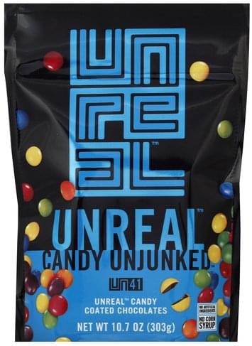 Unreal Candy, Coated Chocolates 10.7 Oz