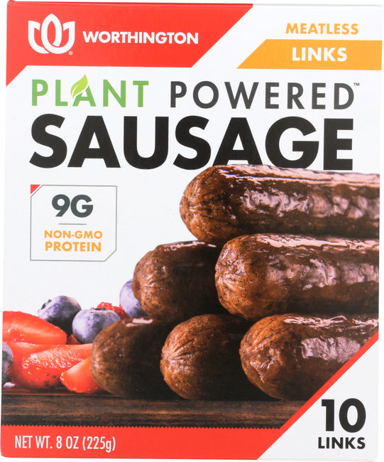 Worthington Meatless Links Sausage, 8 Oz