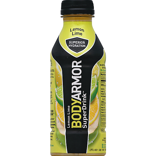 BodyArmor Super Drink, Lemon Lime 16 Oz