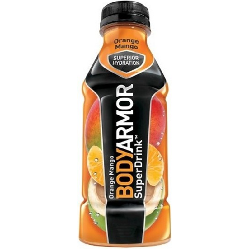 Body Armor Orange Mango Electrolyte Sports Drink, 16 Fl Oz Bottle