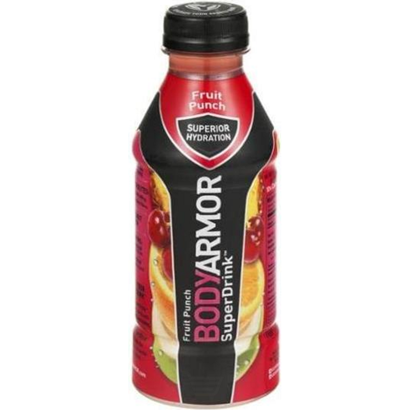 BodyArmor Fruit Punch Electrolyte Sports Drink, 16 Fl Oz Bottle