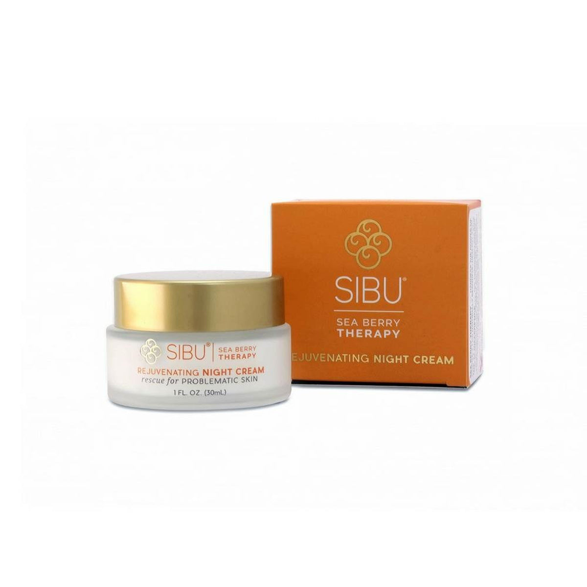 Sibu Beauty Sea Buckthorn Rejuvenating Night Cream - 1 Oz