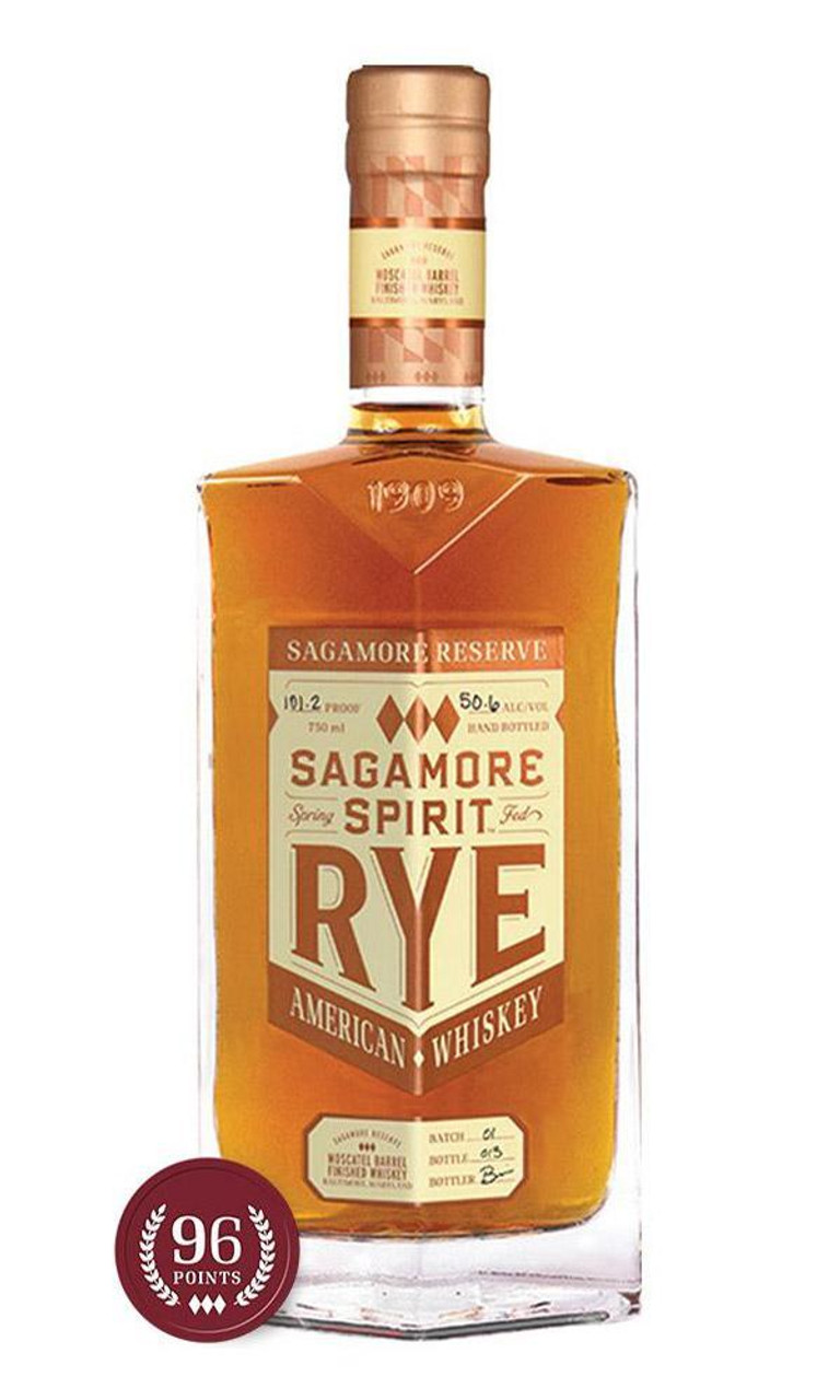 Sagamore Spirit Rye Moscatel Barrel Finished Whiskey