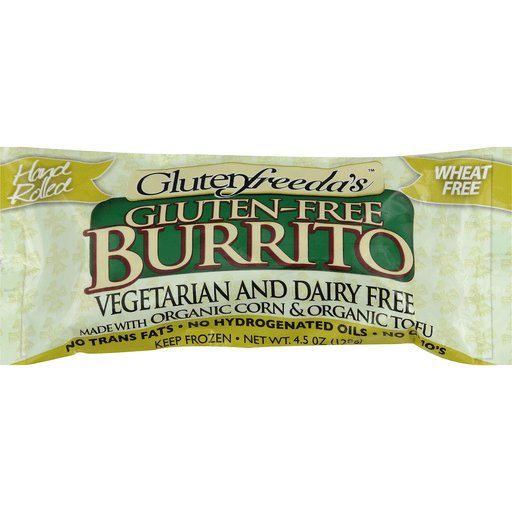 Glutenfreeda's Burrito, Gluten-Free, Vegetarian And Dairy Free