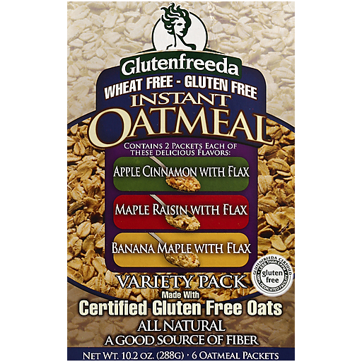 Glutenfreeda Oatmeal Instant Variety Pack