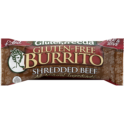 Glutenfreeda Burrito, Shredded Beef 4 Oz