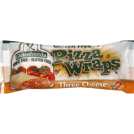 Glutenfreeda Three Cheese Pizza Wraps - 4 Oz