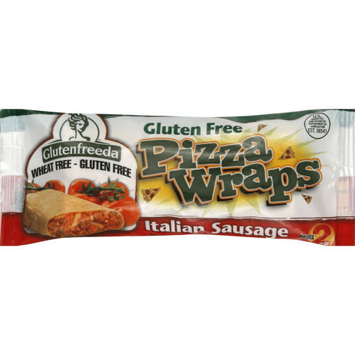 Glutenfreeda Gluten Free Pizza Wraps Italian Sausage