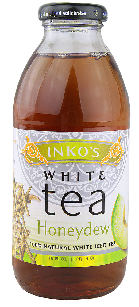 Inko's White Tea, Organic, Honeydew 16 Oz