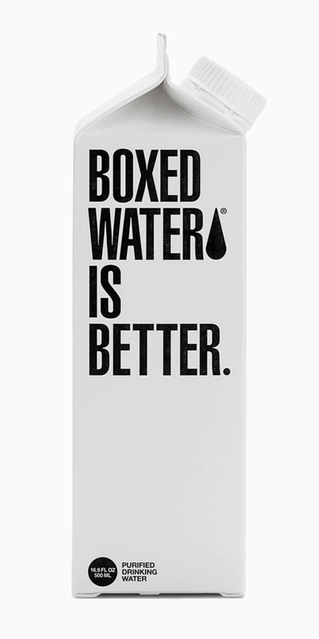Boxed Water is Better Purified - Case Of 24 - 16.9 Fl Oz