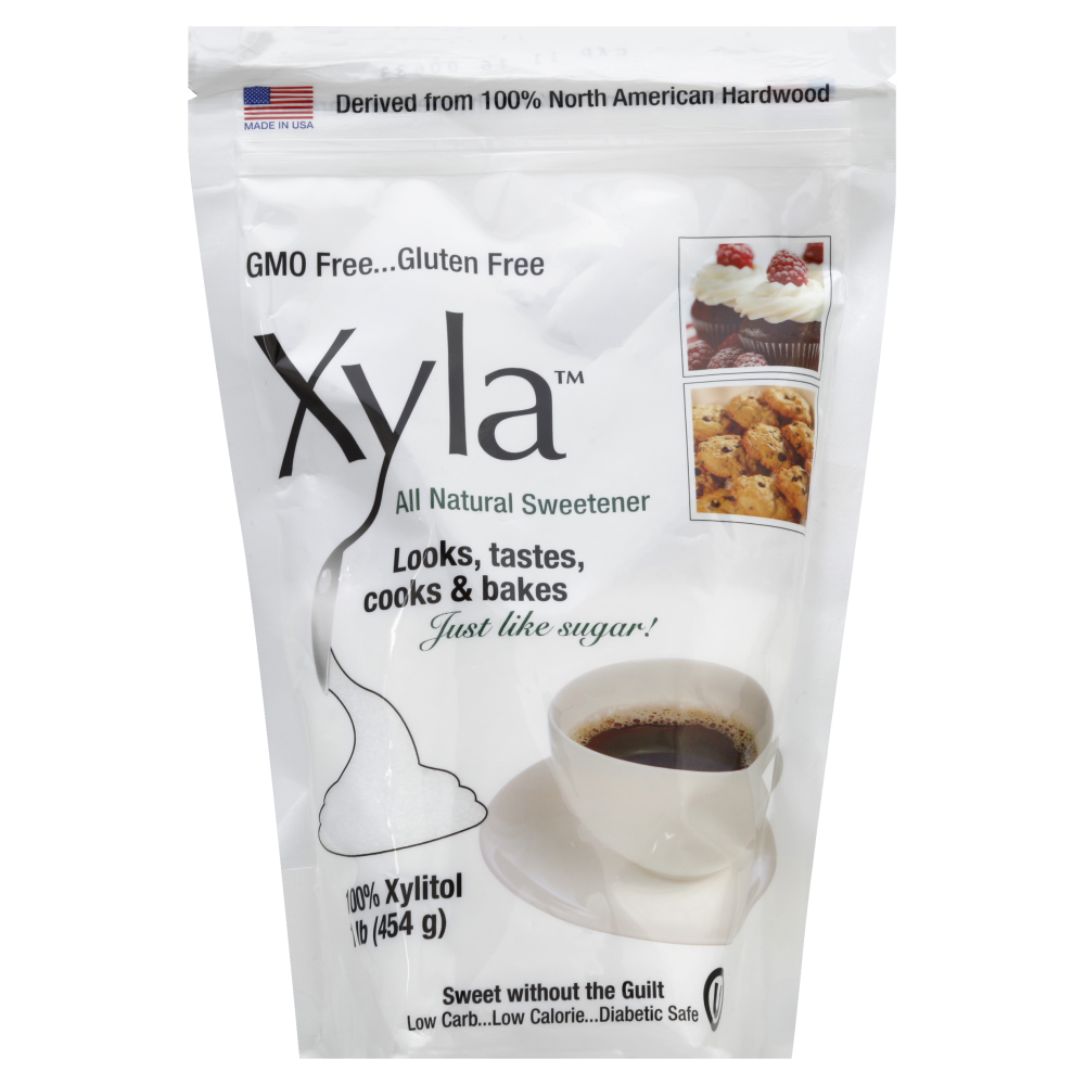 Xyla Xylitol USA - All Natural Sugar Free Sweetener - 1 Lb