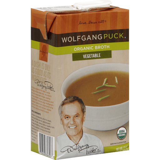 Wolfgang Puck Broth, Organic, Vegetable