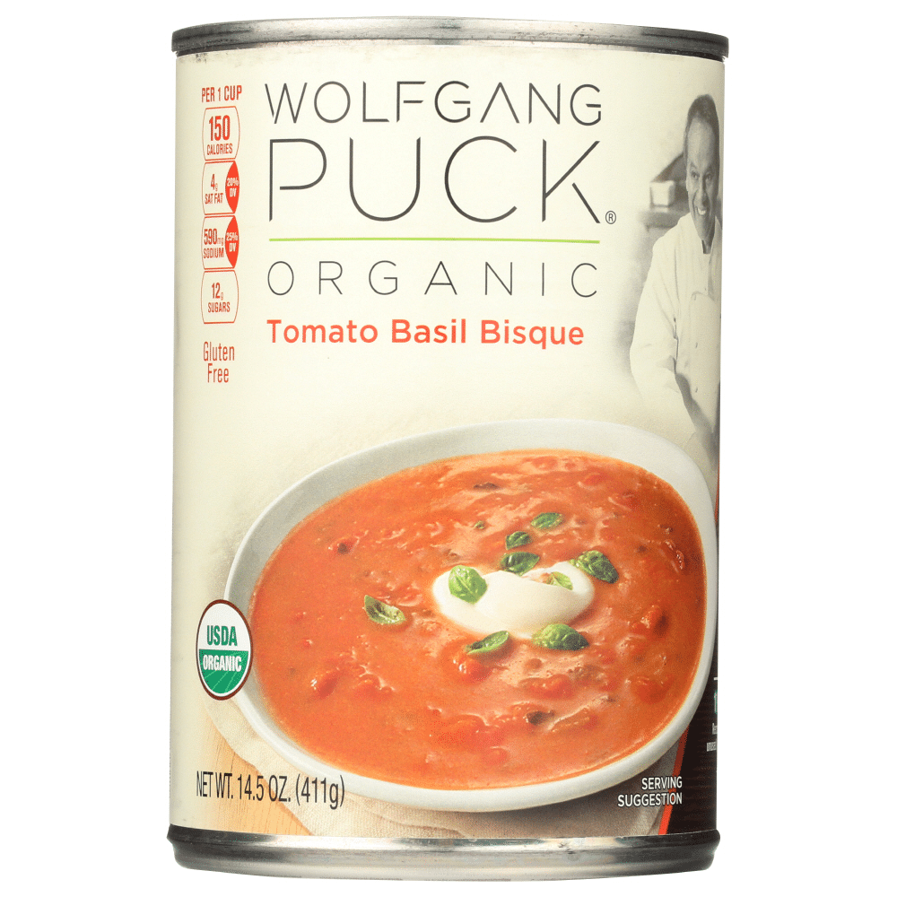 Wolfgang Puck Tomato Basil Bisque Organic Soup