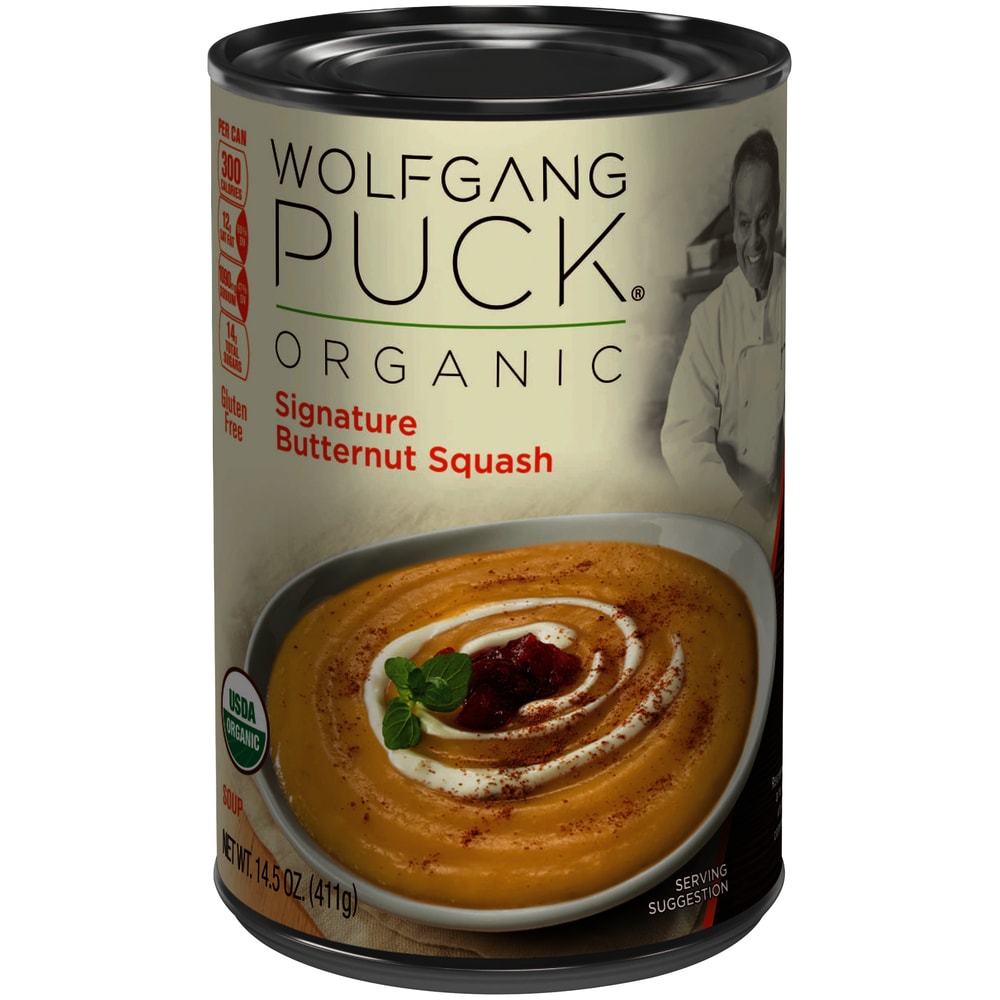 Wolfgang Puck Organic Signature Butternut Squash Soup, 14.5 Oz. Can