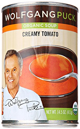 Wolfgang Puck Soup, Organic, Creamy Tomato 14.5 Oz