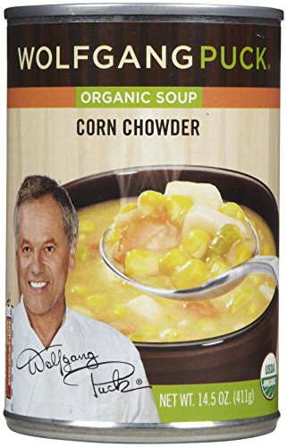 Wolfgang Puck Soup, Organic, Corn Chowder 14.5 Oz