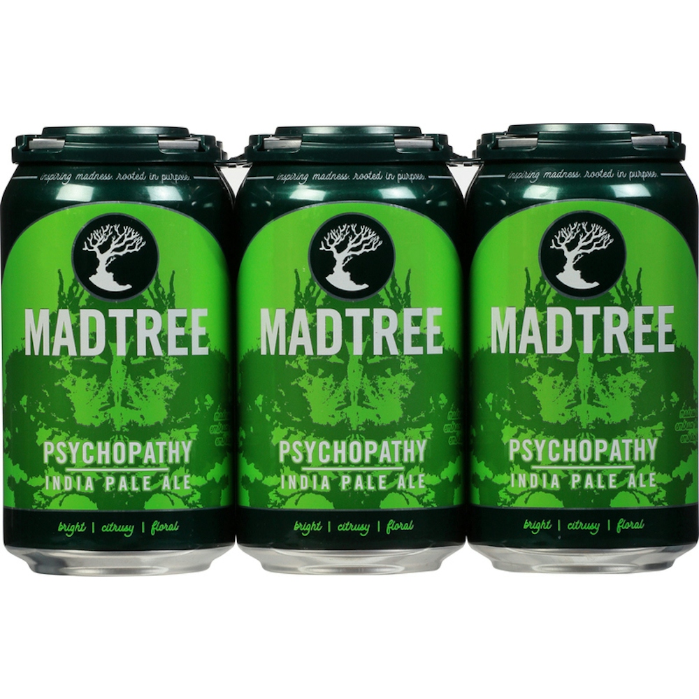 Madtree Psychopathy IPA Beer - 6pk/12 Fl Oz Cans