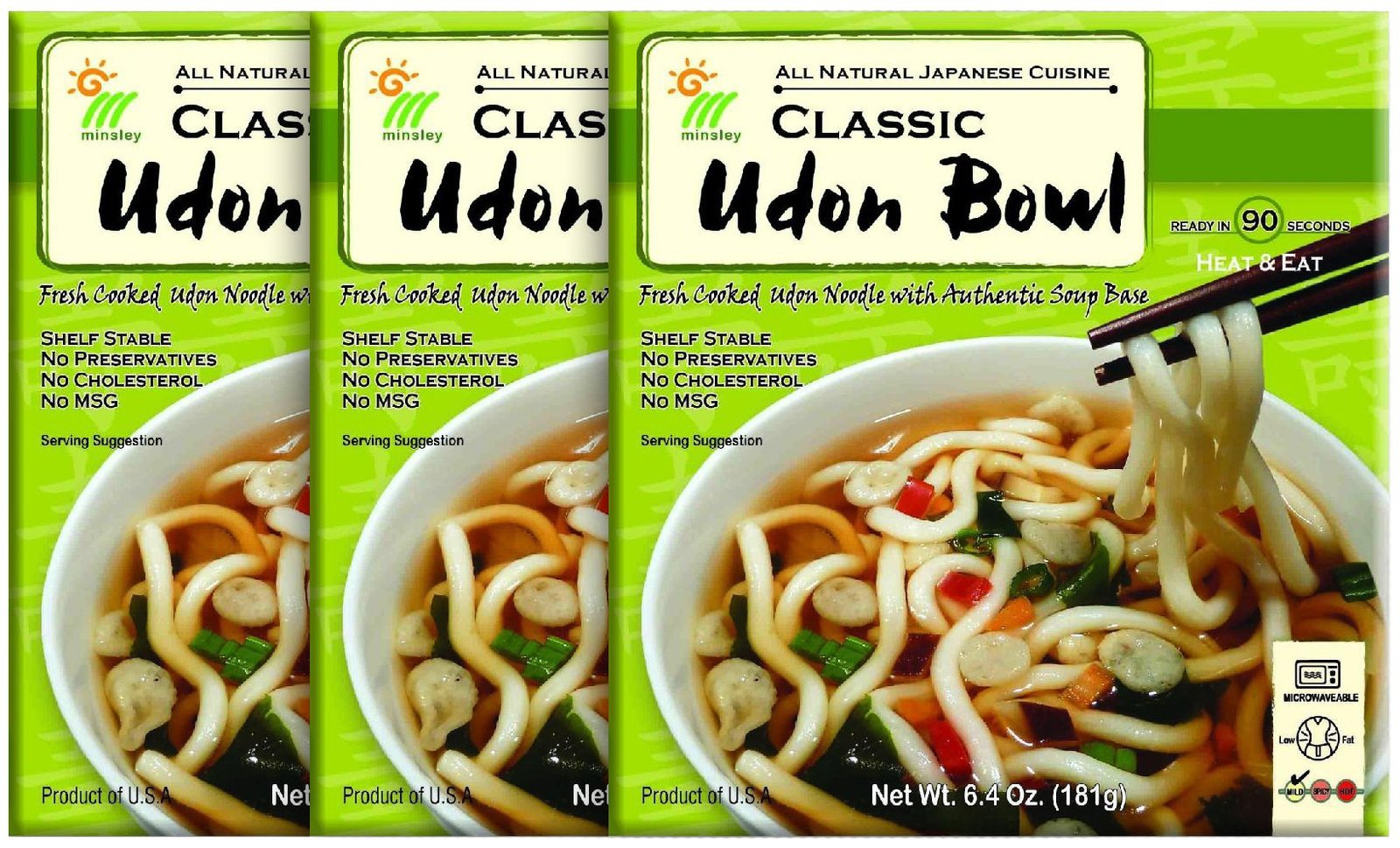 Minsley Classic Udon Bowl (6x6.4OZ )