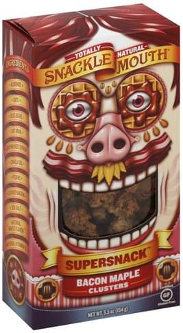 Snackle Mouth Bacon Maple Clusters - 5.5 Oz
