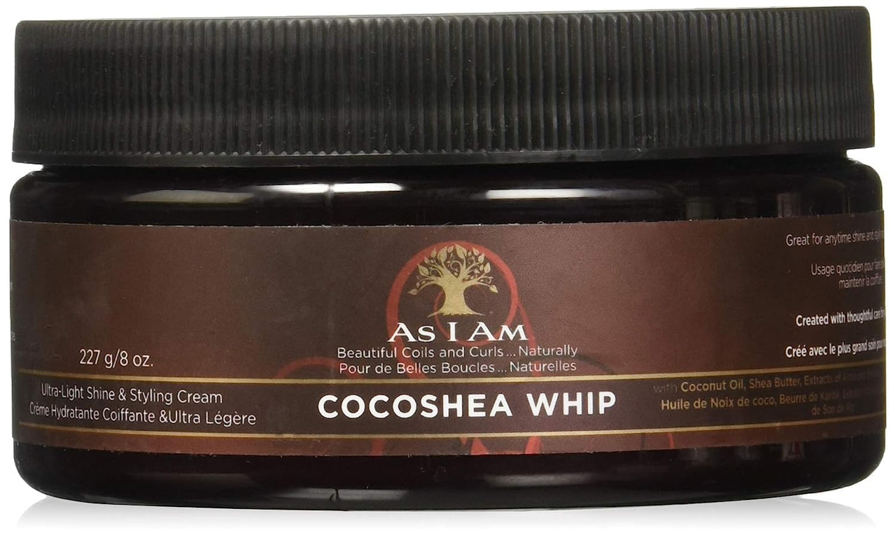 As I Am Cocoshea Whip Styling Cream 8oz