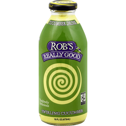 Robs Really Good Swirling Cucumber Beverage - 16 Oz