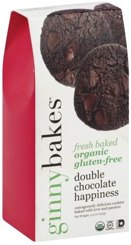 Ginnybakes Cookies, Double Chocolate Happiness 5.5 Oz