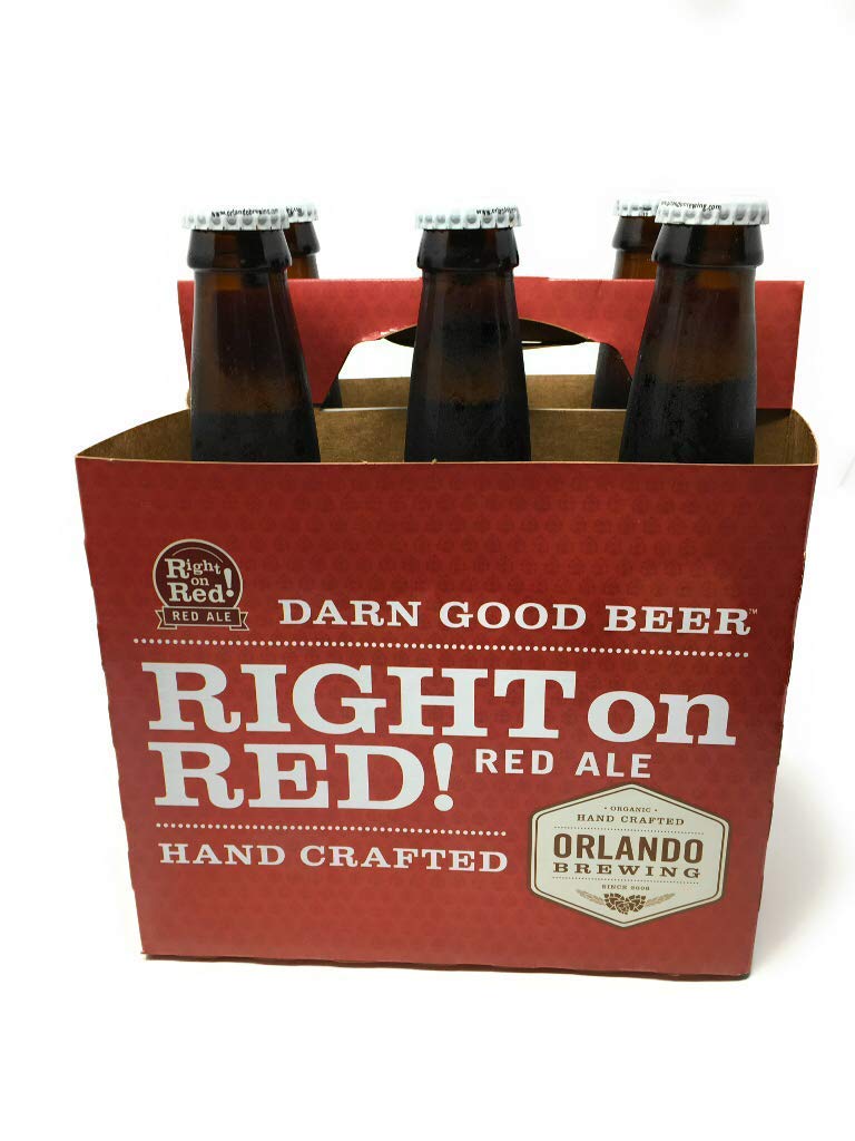 Orlando Brewing Company Right On Red 6pk, 12 FZ