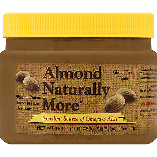 Naturally More Almond Butter 16 Oz