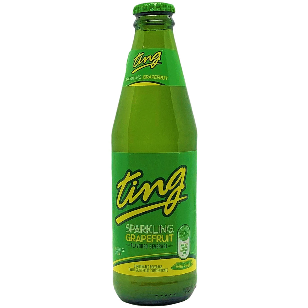 Ting Sparkling Grapefruit Flavored Beverage 10.14 Fl Oz Bottle