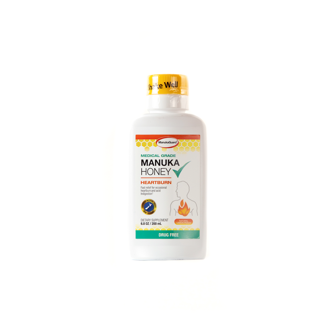 ManukaGuard Medical Grade Honey Nutralize Natural Ginger Peach
