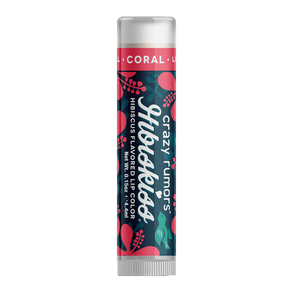 Crazy Rumors HibisKiss Lip Color Coral .09 Oz
