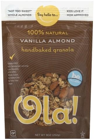 Ola Granola, Handbaked, Vanilla Almond