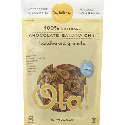 Ola Granola, Handbaked, Chocolate Banana Chip