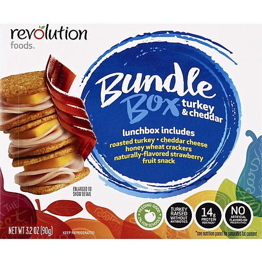 Revolution Foods Bundle Box, Turkey & Cheddar 3.2 Oz