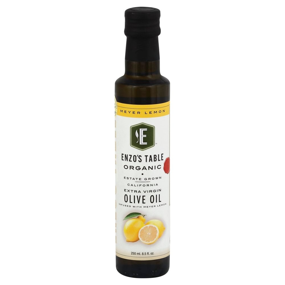 Enzo's Table Olive Oil, Extra Virgin, Organic, Meyer Lemon 250 Ml