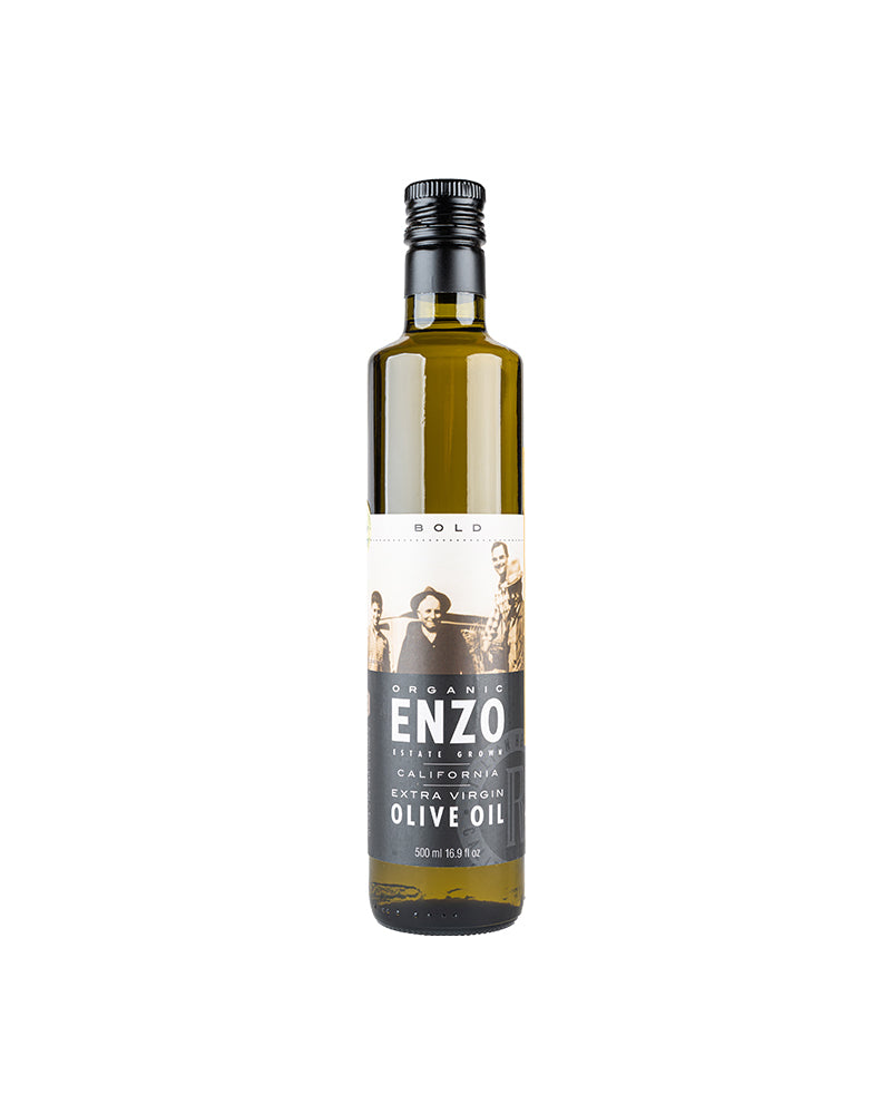 ENZO Olive Oil Company Bold Extra Virgin Organic CA Grown 500ml