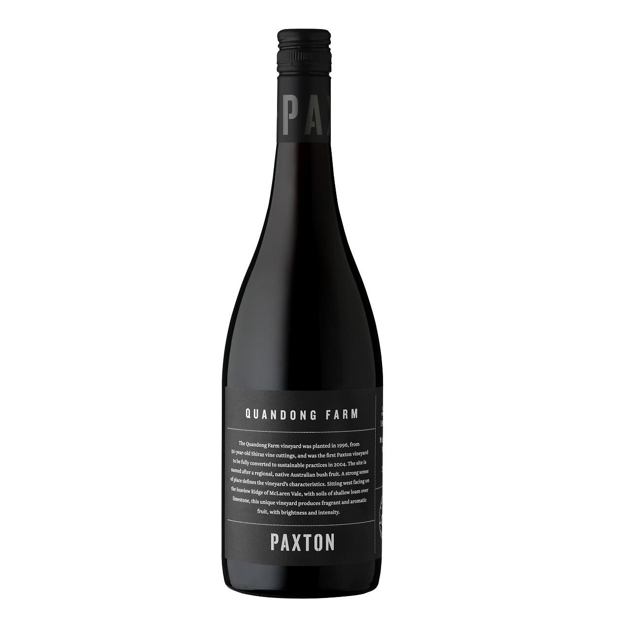 Paxton Quandong Farm Shiraz 1/12B/750mL