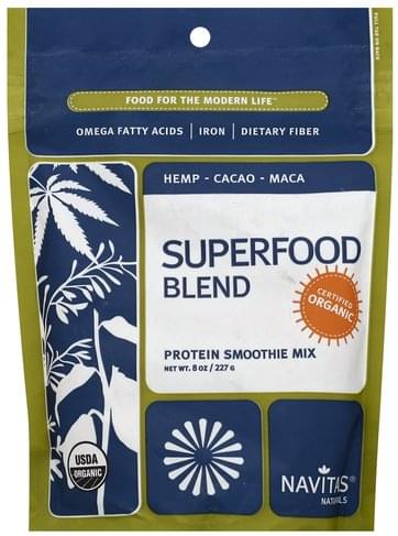 Navitas Naturals Superfood Blend Protein Smoothie Mix — 8 Oz
