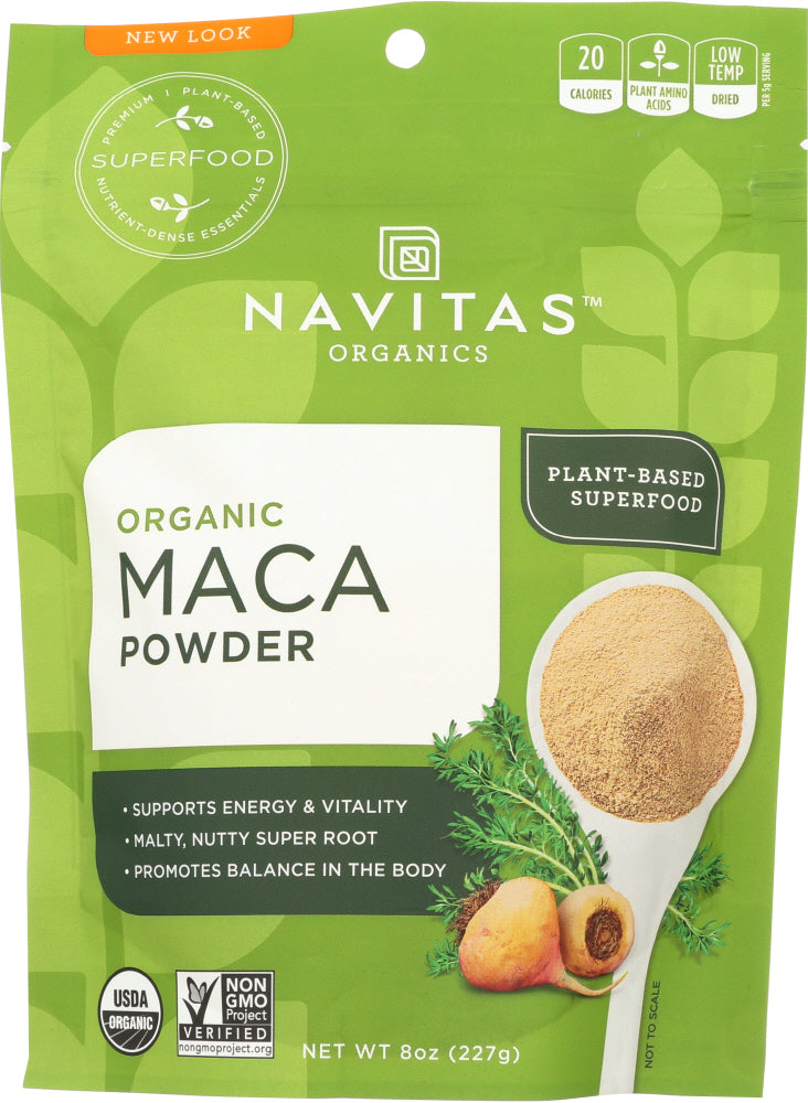 Navitas Organics, Organic Raw Maca Powder, 8 Oz