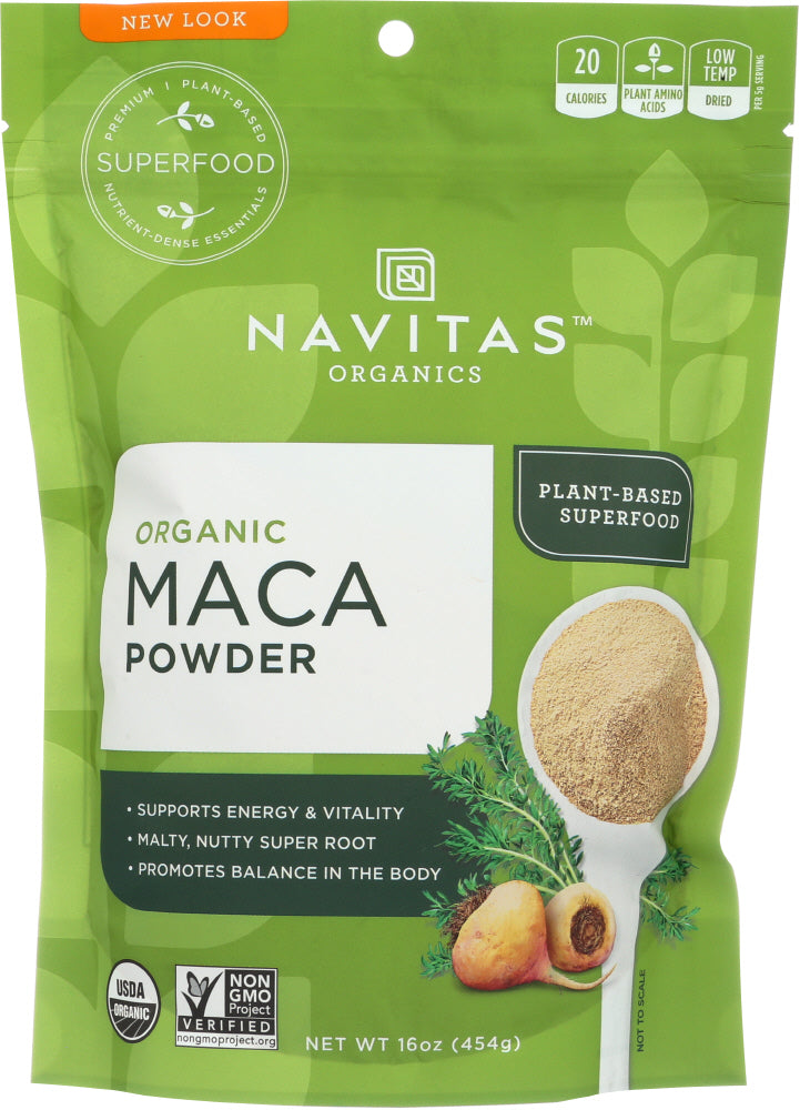 Navitas Organics Naturals Organic Maca Powder, 16 Oz