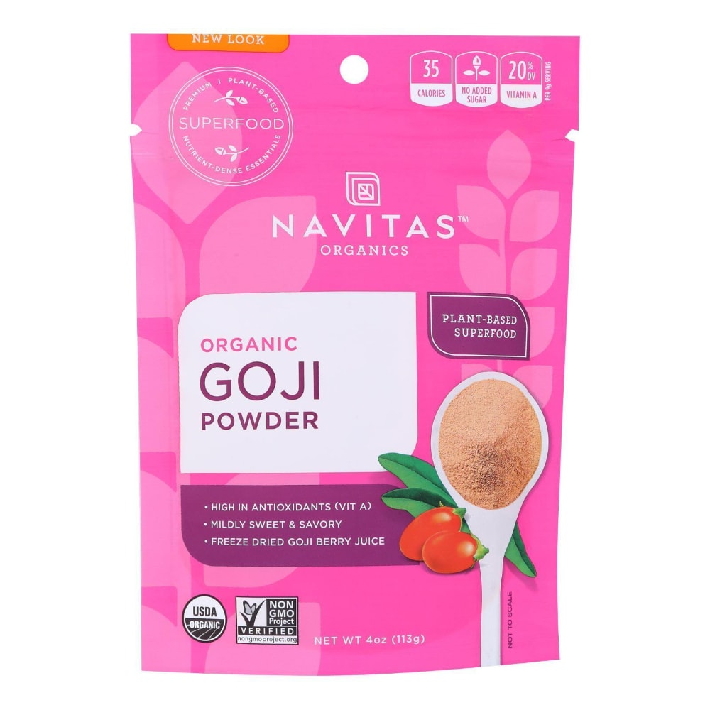 Navitas Organics Organic Goji Berry Powder, 4 Oz