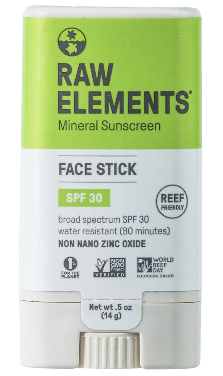 Raw Elements Mineral Sunscreen Face Stick - SPF 30 - 0.6oz